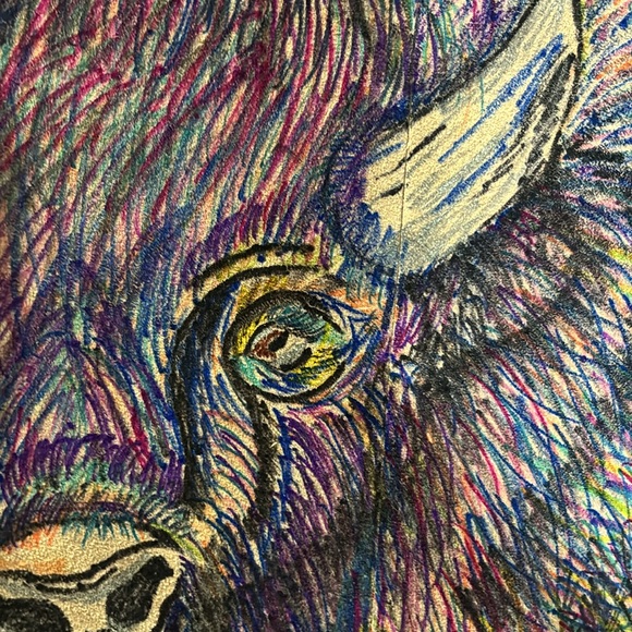 OOAK Custom suede vest M - Picture 2 of 7